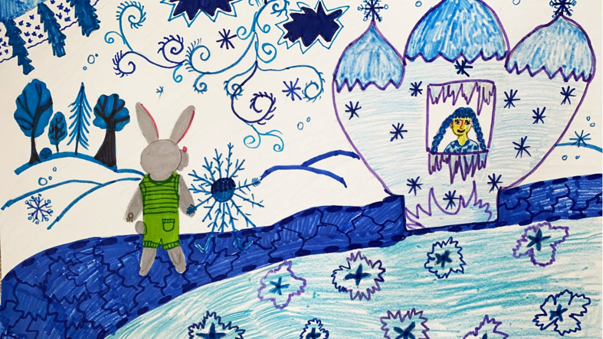 Спасение Снегурочки Захарова Ярослава 2 класс